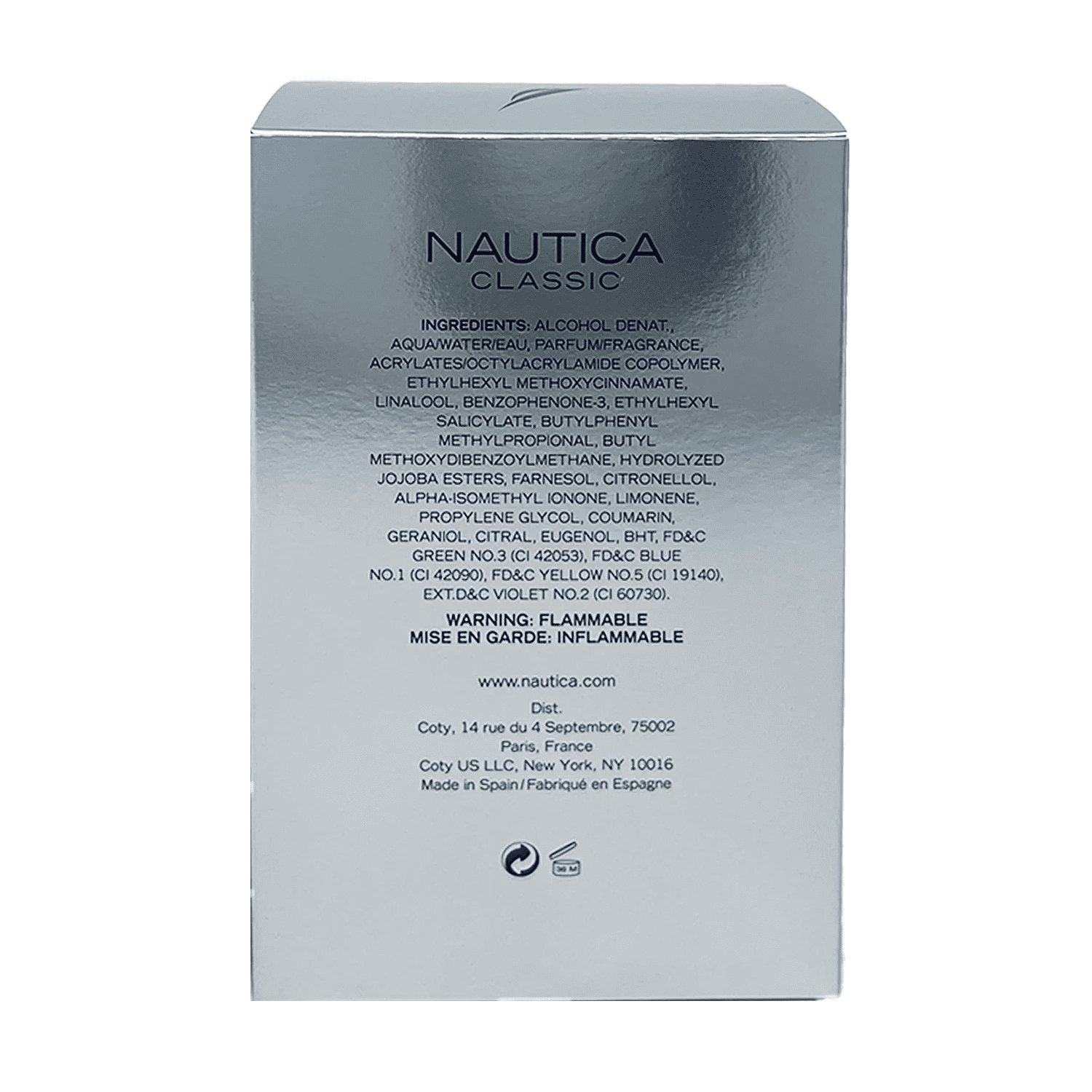 perfume original nautica classic men