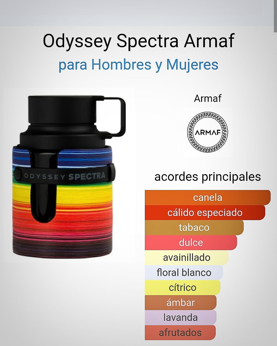 Perfume Armaf Odyssey Spectra Men