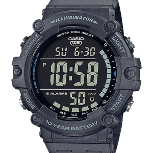 reloj casual correa de resina casio ae 1500wh 8bv original